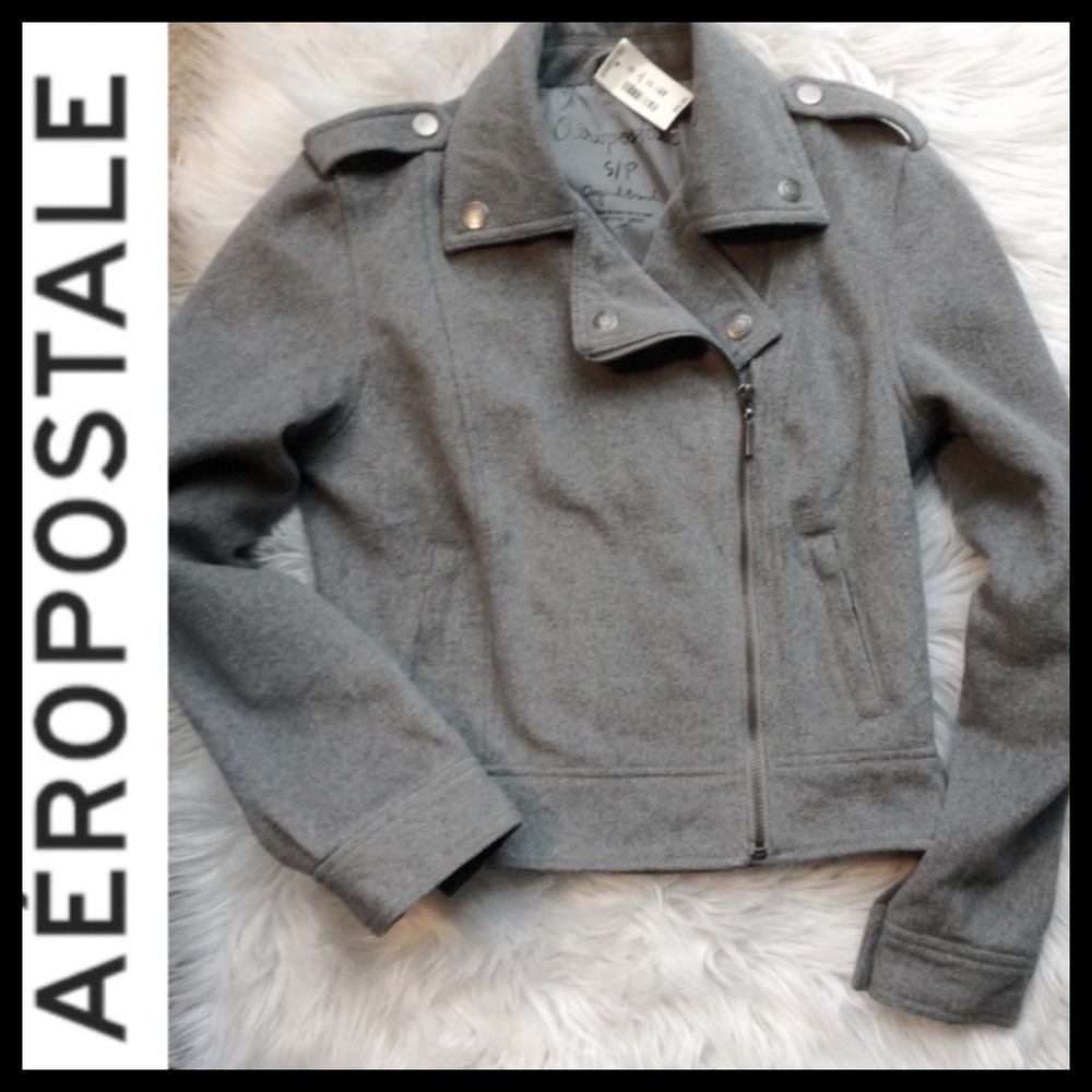 NWT Aeropostale Wool Jacket - Picture 2 of 8
